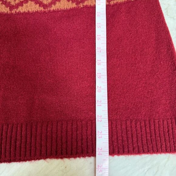 DG2 by Diane Gilman Intarsia Fair Isle Pullover Sweater Size L NWT - Picture 9 of 9